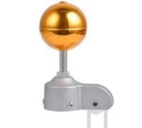 Lainiaoly Kit D'accessoires pour Mât De Drapeau, Kit De Réparation De Mât De Drapeau, Accessoires pour Mât De Drapeau en Acier Inoxydable, Poulie, Boule Dorée, Taquet, Vis Décoratives