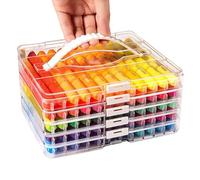 Lainiaoly Marqueurs Acryliques,60 Pièces Marqueurs à Pointe Pinceau Permanents pour Céramique et Art - Fournitures Lavables pour Métal Verre Papier École Céramique Toile Adultes Étudiants