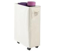 Lainiaoly Panier À Linge Fin, Paniers À Linge Pliables, Grand Panier À Linge, Bacs De Rangement Pour Vêtements À Coins Étroits De 42L, Panier À Linge Pour Vêtements Sales, Panier À Linge Avec Poignée