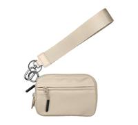 Lainiaoly Petit Portefeuille De Bracelet pour Femmes, Portefeuille De Fermeture De Cartes De Crédit, Style Simple Portefeuilles Portables, Portefeuilles en Nylon Étanche avec Porte-clés De Longe