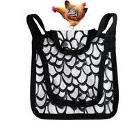 Lainiaoly Selle pour Poules Lavable | Protecteur Lavable pour volailles - Protège-Dos pour Poules avec Sangle réglable en Longueur,pour la Protection du Dos des volailles de Petites, Moyennes et