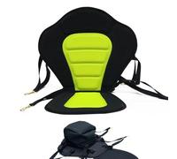 Lainiaoly Siège de canoë,Siège de Kayak Universel avec Sac de Rangement arrière Amovible | Siège et Dossier de Kayak avec Sangles réglables Sac de Rangement Amovible pour Le Kayak, Le canoë, la pêche
