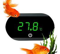 Lainiaoly Thermomètre D'aquarium, Thermographe Numérique Pour Poissons, Thermographe À Affichage LED Pour Poissons, Il Aide À Prévenir Le Stress Et Favorise Des Conditions De Vie Optimales Dans