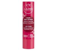 LAINO - Baume à Lèvres Soin Protecteur Apaisant, Texture Douce à la Framboise Naturelle (Tube) - lot de 3 - Vendu par Lot