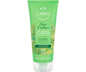 Laino Envie D'Ailleurs Gel Douche 3en1 Au Thé Vert Bio Corps/Cheveux/Visage Tube 200ml