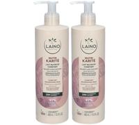 LAINO Lait Nutritif Confort Karité 2x400 ml