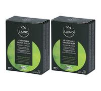 LAINO Le Véritable Savon d'Alep 2x150 g