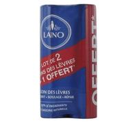 Laino Pro Intense Soin des Lèvres Lot de 2 x 4g + 1 Offert