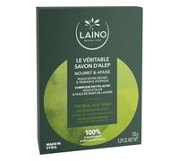 LAINO - Savon Solide Corps d'Alep Nourrit Apaise | Onctueux et Savoureux pour une peau douce | Idéal pour un usage quotidien | le savon de 150g | LOT DE 3