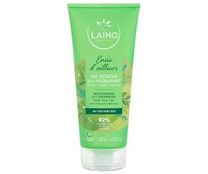 LAINO Shampooing Douche 3 en 1 Thé Vert BIO Gel 200 ml