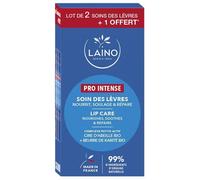 Laino Pro Intense Soin des Lèvres Lot de 2 x 4g + 1 Offert