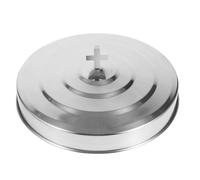 LAIOUSN 1. Plateau de communion empilable en acier inoxydable pour 39 tasses avec couvercle pour services et plateau de service religieux résistant à la corrosion