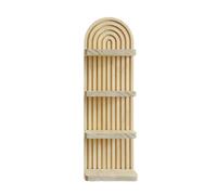 LAIOUSN Architecture Inspire Étagère murale en bois à 4 niveaux pour plantes livres décoration murale en bois