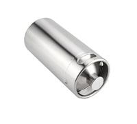 LAIOUSN Barils de bière miniatures stables de 4 L en acier inoxydable pour brassage maison et fête