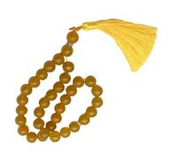 LAIOUSN Bijou de prière islamique Tasbih avec 33 perles en verre pour la dévotion quotidienne et l'utilisation spirituelle des musulmans, taille unique, Comme décrit