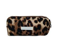 LAIOUSN Boîte à crayons éducative pour l'école, les étudiants, le bureau, Léopard vintage, Beauté de masse