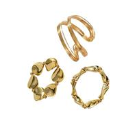 LAIOUSN Bracelet jonc en forme de sphère rugueuse - Souple - Mélange de fer - Hypoallergénique - Confortable - Pour tous les jours - Chaîne fine en fer mélangé, taille unique, Comme décrit