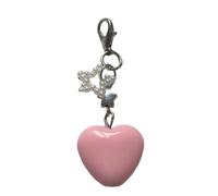 LAIOUSN Breloque en forme d'étoile pour téléphone portable, pendentif en forme de cœur, accessoire de mode, texture en alliage, convient pour un usage quotidien