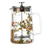 LAIOUSN Cafetière isotherme à double paroi pour boissons chaudes et froides et fleurs séchées 650 ml