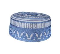 LAIOUSN Casquette plate en polyester légère pour les personnes à la recherche d'expression culturelle et de contextes religieux Casquette confortable en plein air, bleu, M