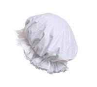 LAIOUSN Casquettes à bord en dentelle pour femme - Pour fête à thème - Accessoires de cosplay - Chapeau blanc - Coiffe d'infirmière - Accessoires de cosplay - Bonnet en dentelle pour femmes et filles