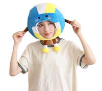 LAIOUSN Casquettes de fan de sport réglables pour tous âges avec membres rembourrés, idéal pour les jours de jeu, création vidéo, événement, volley-ball, coiffe avec mains et pieds