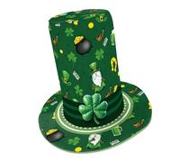 LAIOUSN Chapeau réglable pour les défilés de patricks - Confortable - Pour adultes et enfants - Imagerie réaliste - Atmosphères festives - Pour adultes et enfants