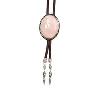 LAIOUSN Collier en corde tressée réglable avec pendentif en pierre ovale pour homme et femme, taille unique, Comme décrit, Comme décrit.