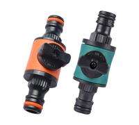 LAIOUSN Coupleur de mamelon pour contrôle du débit - Vannes de déconnexion rapide - Matériaux ABS pour tuyaux d'eau en plein air - Systèmes d'irrigation de jardinage - Vannes à déconnexion rapide pour