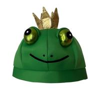 LAIOUSN Couronne de grenouille - Chapeau réglable - Accessoire pour enfants et adultes - Pour fêtes sur le thème des animaux, Halloween, Noël, festival, costume pour adulte