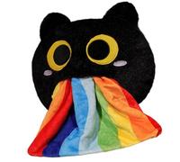 LAIOUSN Coussin multifonction en forme de chat et couverture accessoire pour espace de vie portable