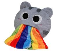 LAIOUSN Coussin multifonction en forme de chat et couverture accessoire pour espace de vie portable