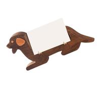 LAIOUSN Durable Craft Card Rack Organisateurs en forme d'animal pour cadres de bureau et réunions Finition lisse Emplacement pour cartes Support en forme d'animal