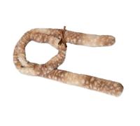 LAIOUSN Écharpe élégante à motif de cerf long et fin pour l'hiver à la mode, tissu peluche en polyester chaud et épicé pour filles