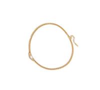 LAIOUSN Élégant collier avec pendentif en oxyde de zirconium étincelant - Chaîne légère en acier inoxydable pour un usage quotidien - Collier polyvalent en acier inoxydable, taille unique, Comme