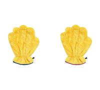 LAIOUSN Gants de toilettage ergonomiques qui absorbent l'eau instantanément et éliminent les poils morts sans effort. Séchage rapide et confortable