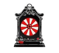 LAIOUSN Jeu de roue tournante d'Halloween avec 18 panneaux personnalisables et pointeurs de citrouilles pour activités de fête Accessoires de jeu d'Halloween