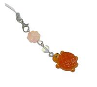 LAIOUSN Joli porte-clés en forme de tortue - Taille portable - Pour sac à main, clés, décoration, style rétro, E, taille unique