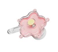 LAIOUSN Jouet de stimulation mentale pour perroquets - Distributeur de collations rotatif en forme de fleur - Accessoire de cage à oiseaux - Montage sécurisé