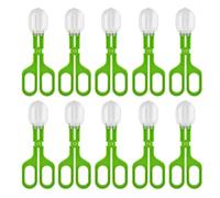 LAIOUSN Lot de 10 pinces à griffes en forme d'araignées pour la maison, les enfants, la nature, les explorations d'animaux domestiques, accessoire d'hygiène