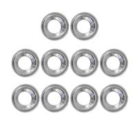 LAIOUSN Lot de 10 revêtements pour brûleurs de poêle - Pour une protection efficace contre l'huile et un entretien facile - Accessoires de cuisine