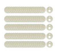 LAIOUSN Lot de 100 organiseurs de fil à broder en bois pour fils à broder, gouttes, croix, couture, outils de couture