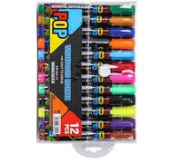 LAIOUSN Lot de 12 crayons de couleur verte rechargeables professionnels pour conférences d'enseignement