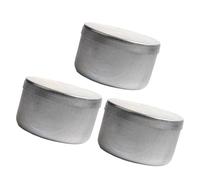 LAIOUSN Lot de 3 boîtes de rangement en aluminium pour échantillons de laboratoire, utilisation sur le terrain, bocaux pour la conservation d'échantillons de laboratoire