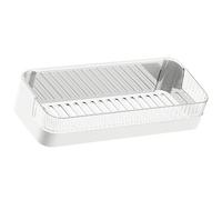 LAIOUSN Organiseur de salle de bain étanche pour salle de bain - Support mural pour robinet - Support pratique pour éponge de salle de bain