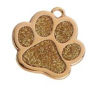 LAIOUSN Pendentif en forme d'empreinte de pied pour chien ou chat, taille unique, Comme décrit, Comme décrit.