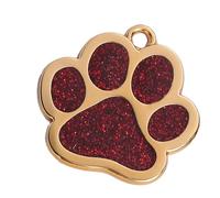 LAIOUSN Pendentif en forme d'empreinte de pied pour chien ou chat, taille unique, Comme décrit, Comme décrit.