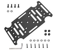 LAIOUSN Plaque de boîte aux lettres en acier inoxydable avec finition pour support de boîte aux lettres toutes saisons