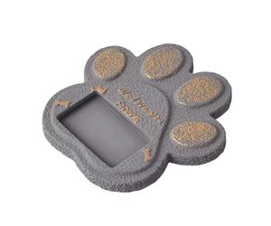 LAIOUSN Plaques commémoratives gravées en ciment pour animaux de compagnie - Cadre photo pour chiens et chats - Souvenirs en plein air - Plaques souvenirs pour petits animaux