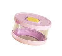 LAIOUSN Récipient de préparation des repas en verre avec couvercle, idéal pour les étudiants, boîte à déjeuner empilable professionnelle en verre borosilicate